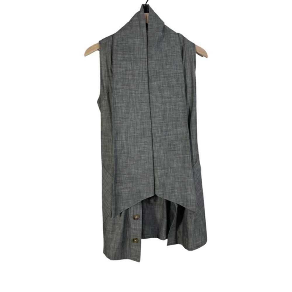 CALVIN TRAN Women’s Blazer Top Size XS Color Gray